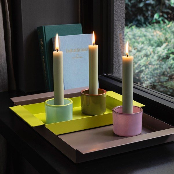 Skleněné svícny na čajovou svíčku v sadě 3 ks – Remember-image-1