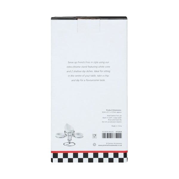 Stojan na hranolky a omáčky Premier Housewares French Fry Cone-image-4