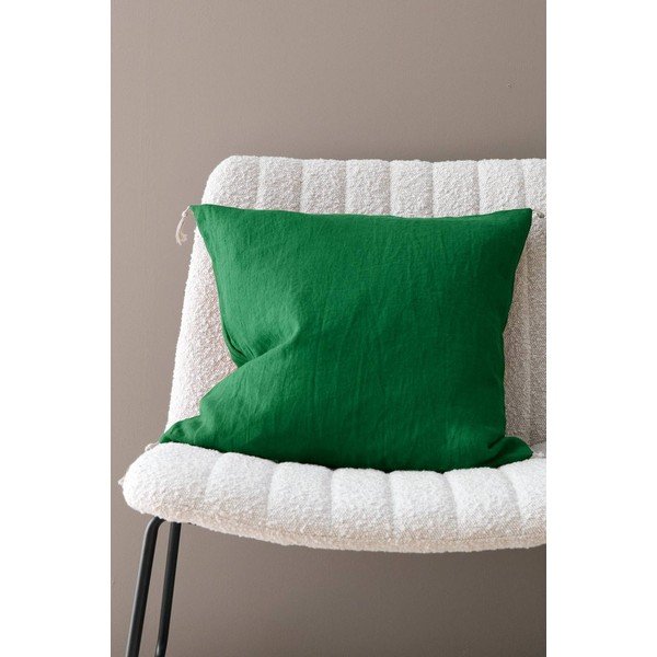 Lněný povlak na polštář 50x50 cm Candice – Ellos Home-image-1