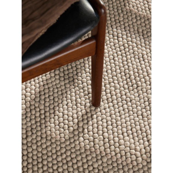 Béžový ručně tkaný vlněný kulatý koberec ø 200 cm Richmond Diana – Ted Baker-image-2