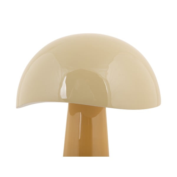 Okrově žlutá stolní lampa s kovovým stínidlem (výška 33 cm) Grato – Leitmotiv-image-1