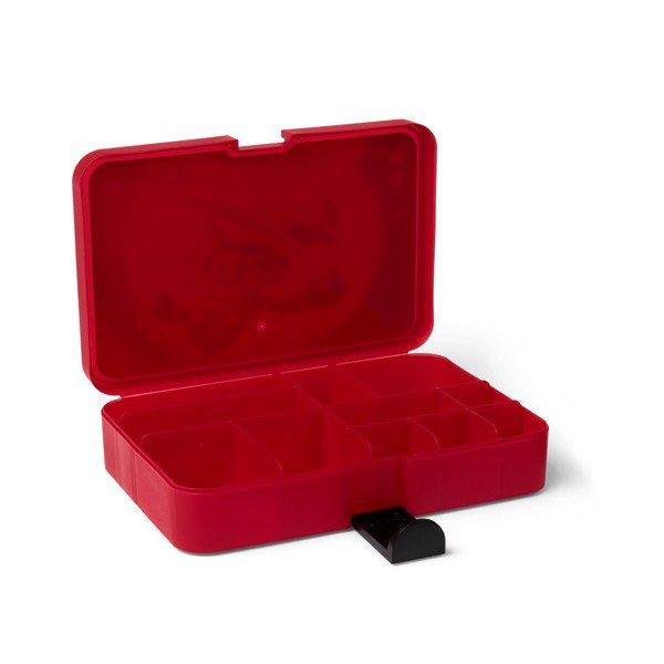Červený úložný box s přihrádkami LEGO® Ninjago-image-2