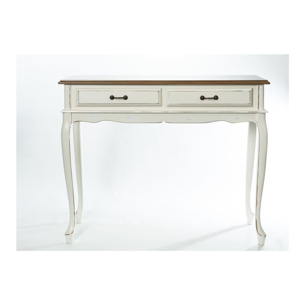 Konzolový stolek Lisa Cream, 100x37x80 cm