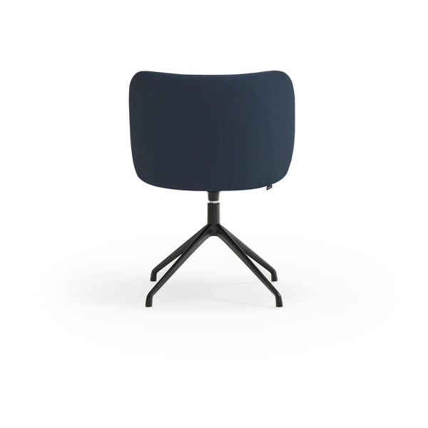 Tmavě modré čalouněné jídelní křeslo Mogi – Teulat-image-3