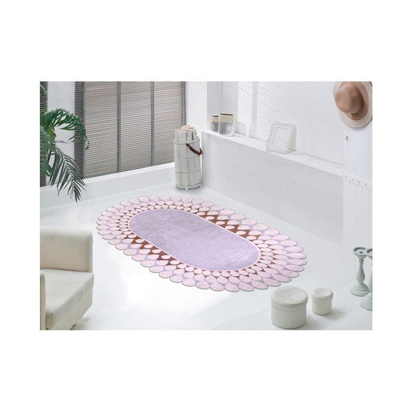 Koberec Vitaus Zinno Oval Kahve, 80 x 150 cm-image-1