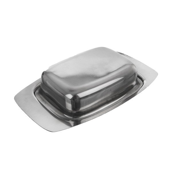 Máslenka z nerezové oceli ve stříbrné barvě – Orion