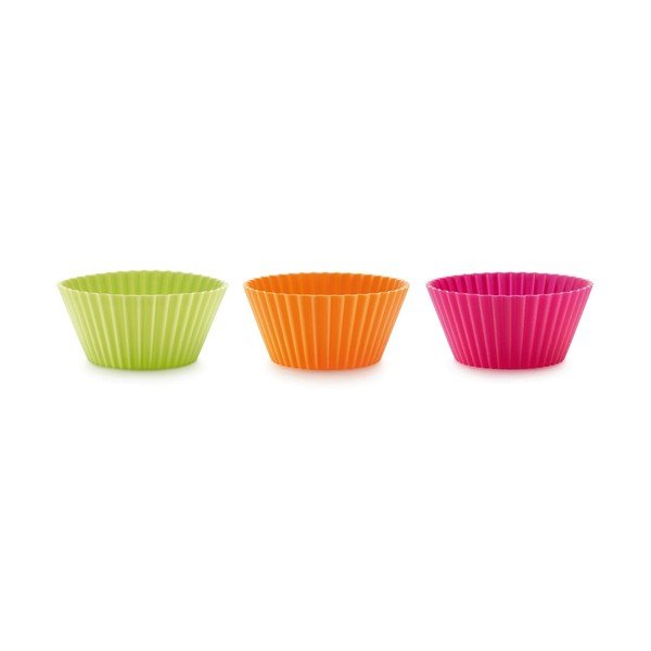 Silikonové formy na muffiny v sadě 12 ks ø 7 cm – Lékué