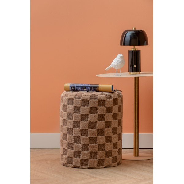 Černá LED stmívatelná stolní lampa s kovovým stínidlem (výška 30 cm) Freya – Leitmotiv-image-3