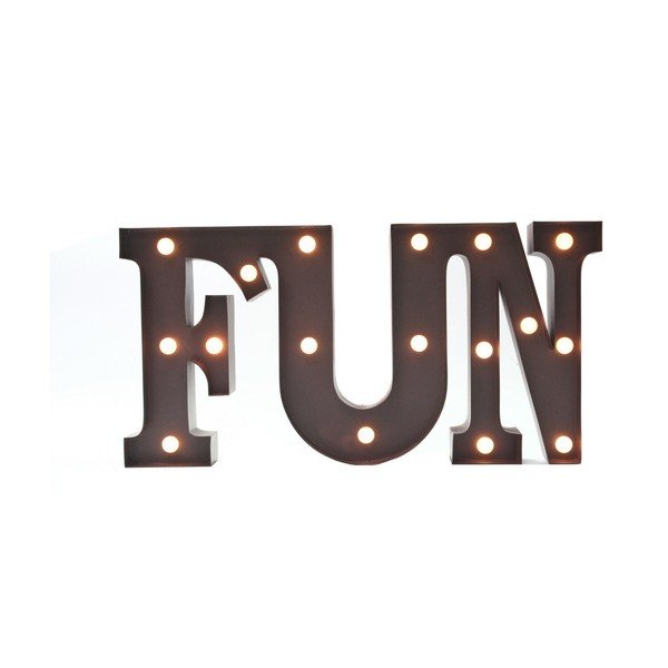 Světelná LED dekorace FUN