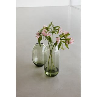 Zelené skleněné ručně vyrobené vázy v sadě 2 ks (výška 38 cm) Moss – Hübsch