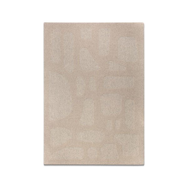 Taupe vlněný koberec 200x300 cm Archipelagio – Micadoni 