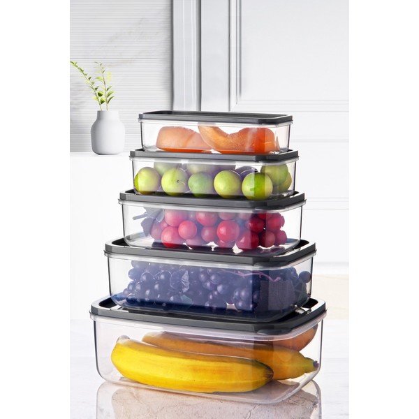 Potravinové krabičky v sadě 5 ks – Hermia-image-1