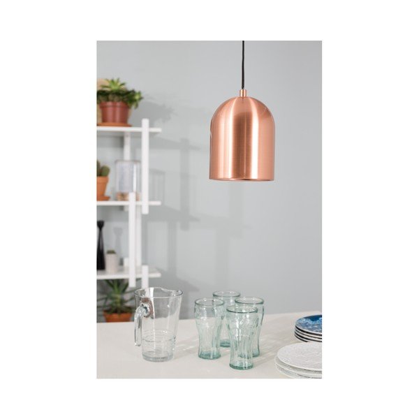 Závěsné svítidlo v černo-zlaté barvě s kovovým stínítkem ø 12 cm Marvel - Zuiver-image-2