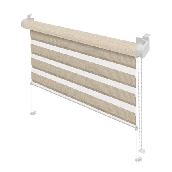 Krémová roleta den a noc 97x150 cm Zebra Natur – Gardinia-image-1