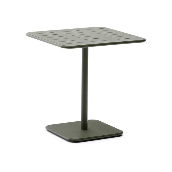 Ocelový zahradní jídelní stůl 70x70 cm Brai – Kave Home