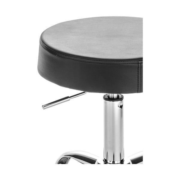 Černá/ve stříbrné barvě kancelářská židle Tizio – Tomasucci-image-2