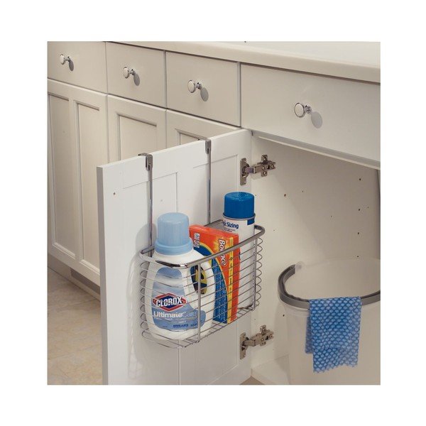 Kovový košík na kuchyňská dvířka iDesign Axis Over-image-1