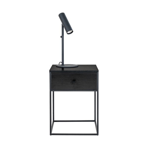 Černý noční stolek Vita – House Nordic-image-4