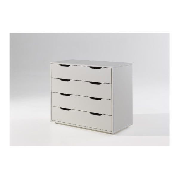 Bílá komoda Vipack Pino-image-1