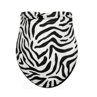 Textilní slintáček T-TOMI Zebra Skin