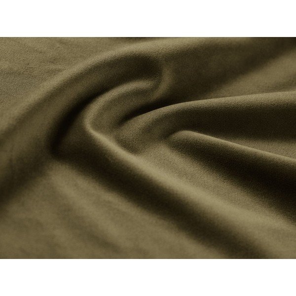 Khaki sametová rohová pohovka (levý roh/s lenoškou) Chicago – Cosmopolitan Design-image-4
