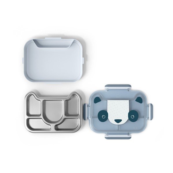 Dětský svačinový box Wonder Blue Panda - Monbento-image-4