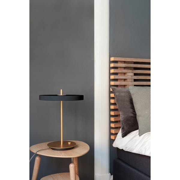 Antracitová LED stmívatelná stolní lampa s kovovým stínidlem (výška 41,5 cm) Asteria Table – UMAGE-image-3