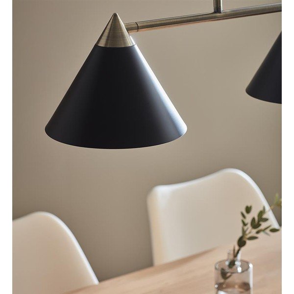 Černé tříramenné závěsné svítidlo Markslöjd Klint-image-2