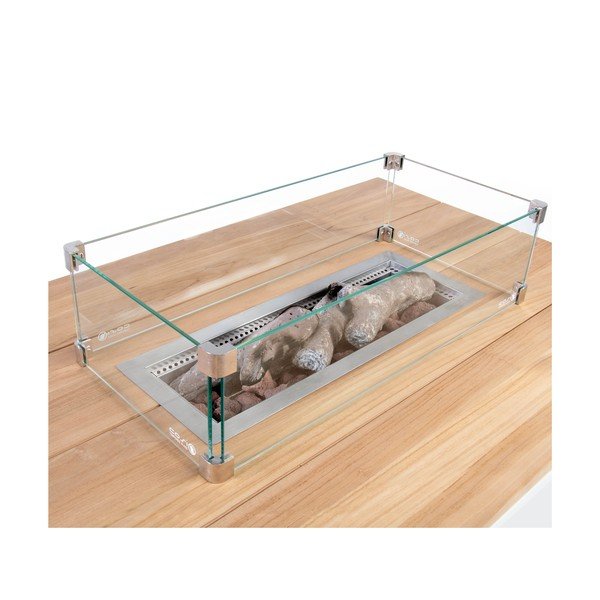 Skleněný set k ohništi COSI Cosi, 65 x 33 cm-image-2