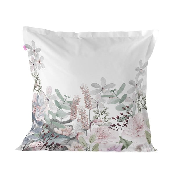 Bavlněný povlak na polštář Happy Friday Basic Soft Bouquet, 60 x 60 cm