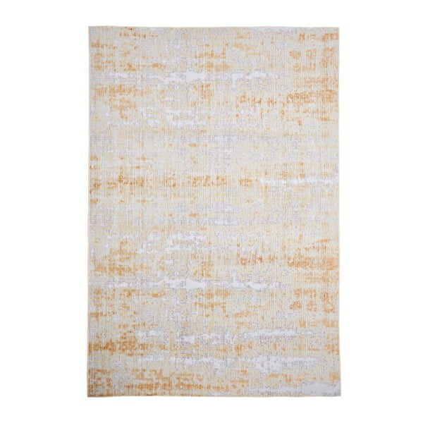 Šedo-žlutý koberec Floorita Abstract, 120 x 180 cm