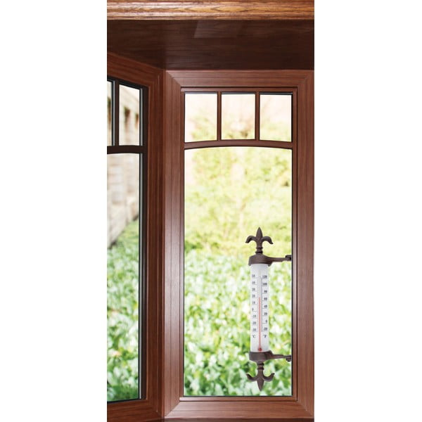 Litinový venkovní teploměr na okno Esschert Design Antique-image-1