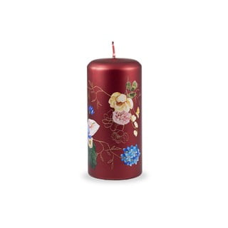Červená svíčka Unipar Flower Paradise, doba hoření 73 h