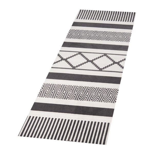 Černo-šedý běhoun Zala Living Cook & Clean Urban, 45 x 140 cm-image-3