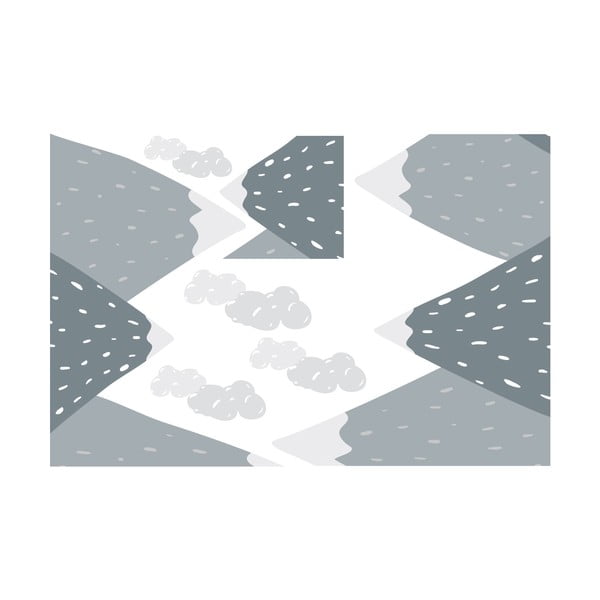 Nástěnná samolepka Ambiance Scandinavian Giant Mountains Dinka-image-2