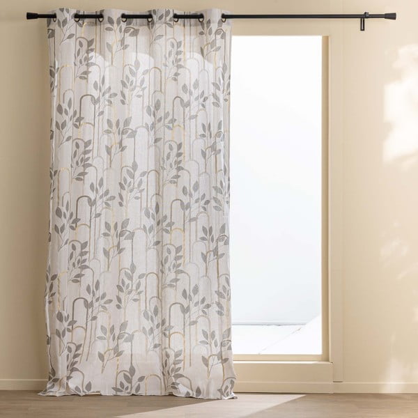 Šedý závěs 140x240 cm Roseris – douceur d'intérieur