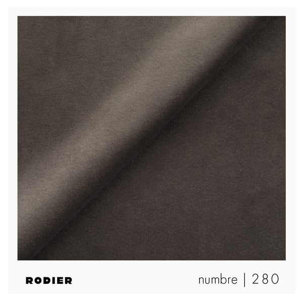 Taupe sametová rozkládací/s úložným prostorem rohová pohovka (levý roh/do L) Rene – Rodier-image-4