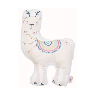 Dětský polštářek s příměsí bavlny Mike & Co. NEW YORK Pillow Toy Llama, 26 x 37 cm