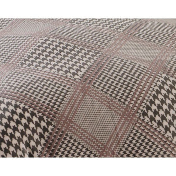 Šedé povlečení na jednolůžko z mikroplyše 140x200 cm – My House-image-1