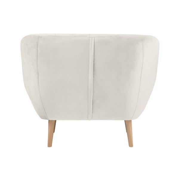 Krémové křeslo Mazzini Sofas Benito-image-2