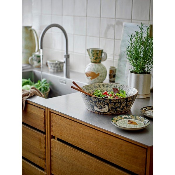 Modrá keramická mísa ø 28 cm Hezha – Bloomingville-image-2