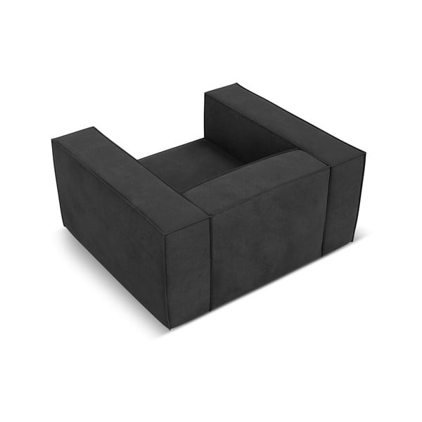 Tmavě šedé křeslo Madame – Windsor & Co Sofas-image-4