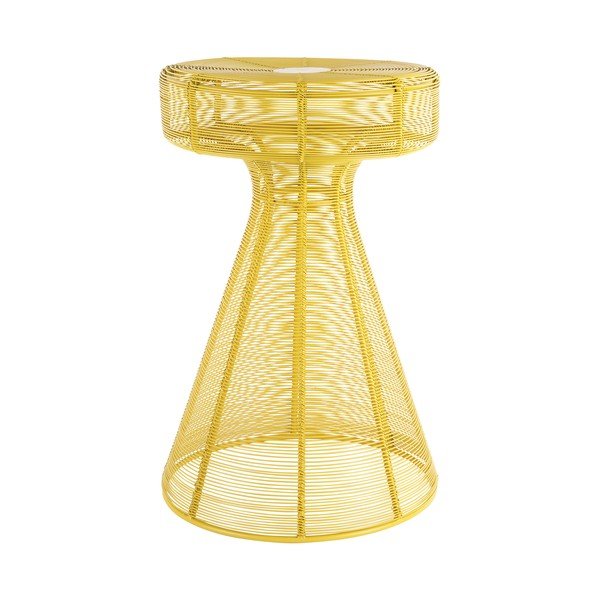 Kovový kulatý odkládací stolek ø 30,5 cm Cuerda Corcho – Leitmotiv