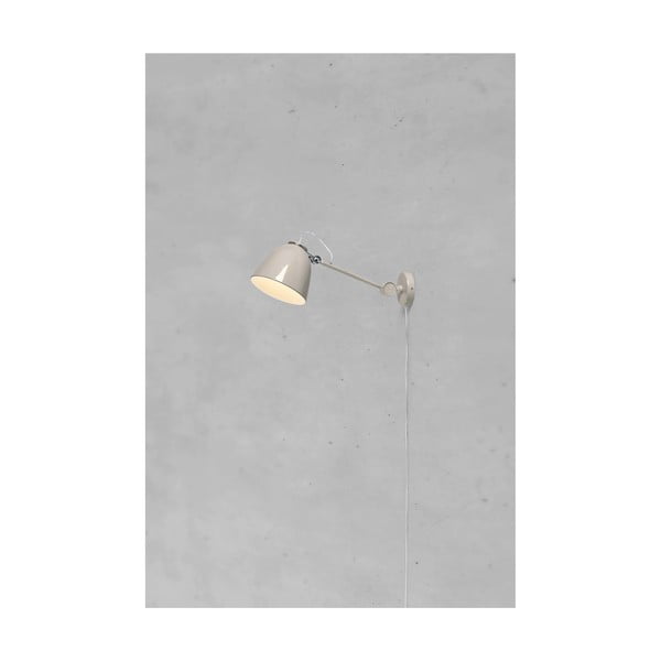 Šedobéžové nástěnné svítidlo do zásuvky Tilt – Markslöjd-image-1