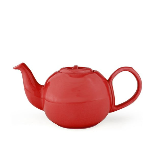 Červená konvice se sítkem na sypaný čaj Bredemeijer Cosette, 1,3 l