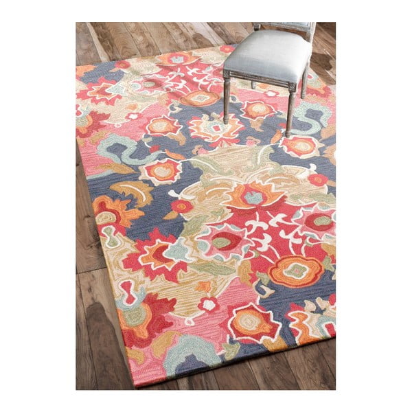 Ručně tuftovaný koberec nuLOOM Florista Multi, 152 x 244 cm-image-1