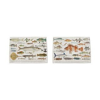 Látkové prostírání 2 ks 45x30 cm Fish - Really Nice Things