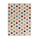 Krémový koberec 133x190 cm Norge Dots – Universal