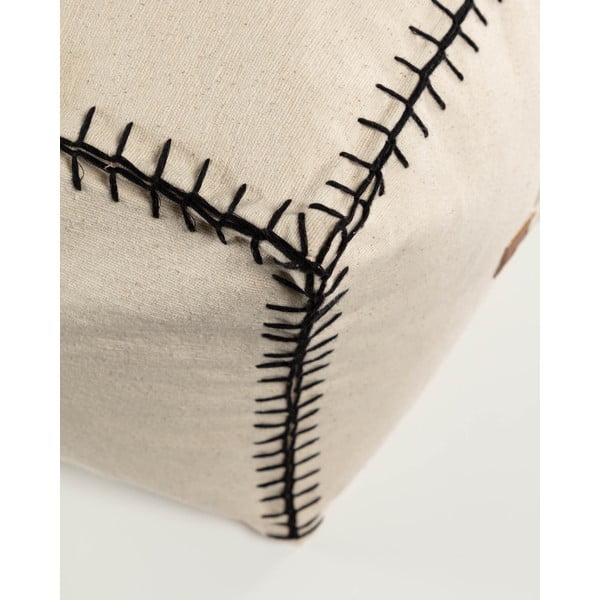 Béžový taburet Anahi – Kave Home-image-2