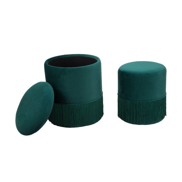 Sada 2 zelených taburetek Mauro Ferretti Constanzo-image-2